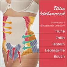 Laden Sie das Bild in den Galerie-Viewer, Hohe- Taille Pant mit Baucheffekt