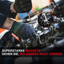 Laden Sie das Bild in den Galerie-Viewer, LED einziehbarer magnetischer Tonabnehmer