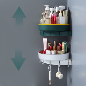 Badezimmer multifunktionales drehbares Aufbewahrungsregal