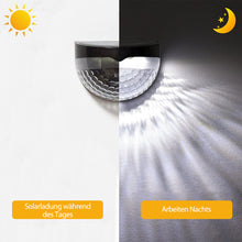 Laden Sie das Bild in den Galerie-Viewer, LED Halbkreis Stufenleuchte Wandleuchte Zaunleuchte