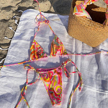 Laden Sie das Bild in den Galerie-Viewer, Neuer Sexy Strand-Bikini Mit Blumenmuster