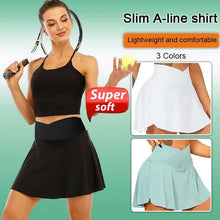 Laden Sie das Bild in den Galerie-Viewer, Fashion Women’s Quick-Dry Tennis Pant-Skirts
