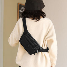 Laden Sie das Bild in den Galerie-Viewer, Leichte Gürteltasche mit mehreren Fächern und Reißverschluss