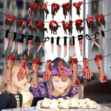 Laden Sie das Bild in den Galerie-Viewer, Halloween Banner Party Dekoration