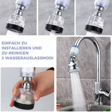 Laden Sie das Bild in den Galerie-Viewer, Spritzwassergeschützter Druckfilterhahn mit drei Geschwindigkeiten