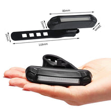 Laden Sie das Bild in den Galerie-Viewer, USB Kreatives aufladbares Fahrradrücklicht