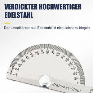 Winkelmesser aus Edelstahl