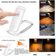 Laden Sie das Bild in den Galerie-Viewer, Wiederaufladbares LED-Licht Zum Lesen