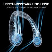Laden Sie das Bild in den Galerie-Viewer, Neuer Tragbarer Halsventilator