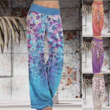Laden Sie das Bild in den Galerie-Viewer, Lose bedruckte Yogahosen für Damen