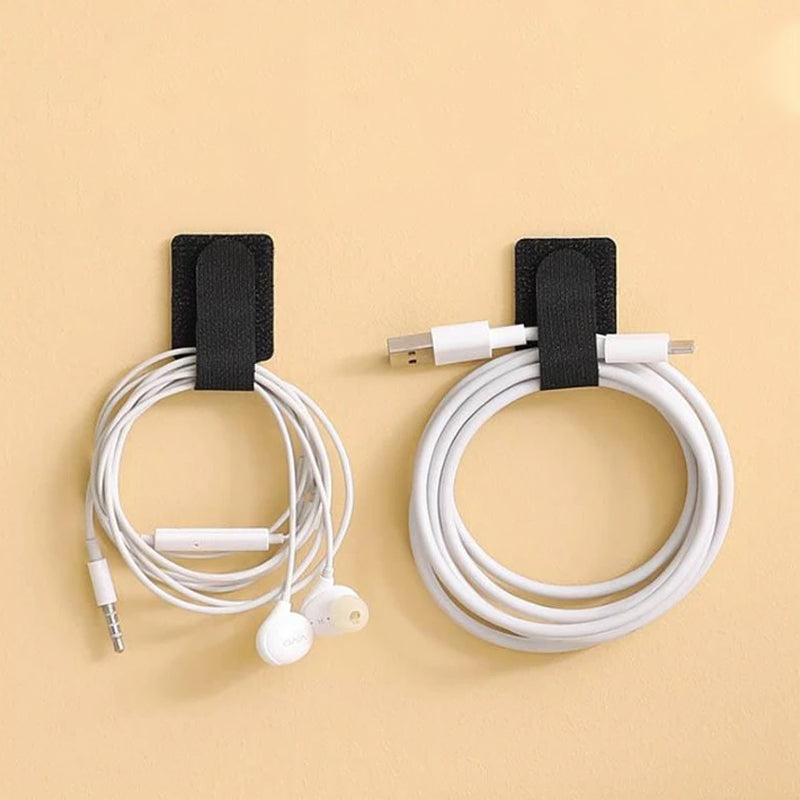 Klettverschluss zum Aufbewahren von Datenkabeln