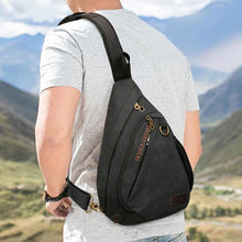 Laden Sie das Bild in den Galerie-Viewer, Minimalistische Reise-Schultertasche
