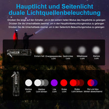 Laden Sie das Bild in den Galerie-Viewer, Mini-Taschenlampe Mit Schlüsselanhänger