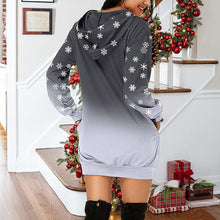 Laden Sie das Bild in den Galerie-Viewer, Kleid mit Schneeflocke Weinglas