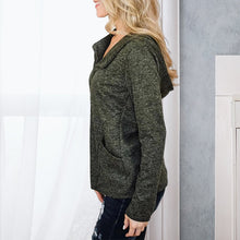 Laden Sie das Bild in den Galerie-Viewer, Kapuzenjacke mit Reißverschluss