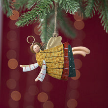 Laden Sie das Bild in den Galerie-Viewer, Weihnachtskreativer Gemalter Engelsdekorationsanhänger