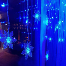 Laden Sie das Bild in den Galerie-Viewer, Schneeflocke LED dekorative Lichter