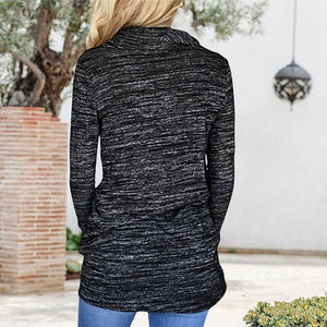 Lockere Pullover mit Taschen und Kordelzug