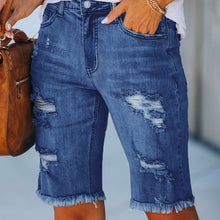 Laden Sie das Bild in den Galerie-Viewer, Lässige Jeans mit hohem Stretchanteil