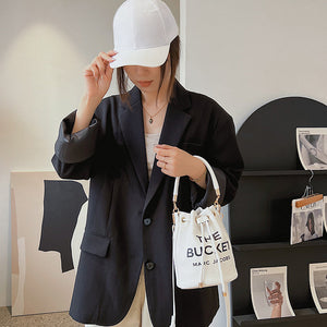 Modische lässige Handtasche mit Buchstaben