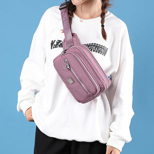 Bauchtasche mit mehreren Fächern