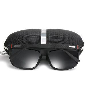 2021 polarisierte Sonnenbrille mit schwarzem Rahmen