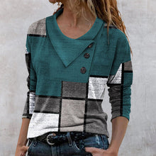 Laden Sie das Bild in den Galerie-Viewer, Lässiges Bedrucktes T-Shirt