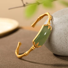 Laden Sie das Bild in den Galerie-Viewer, Elegantes antikes Bambusarmband