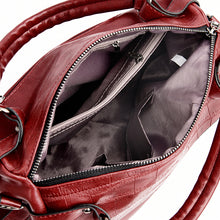 Laden Sie das Bild in den Galerie-Viewer, Krokodildruck Damen Umhängetasche