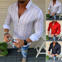 Laden Sie das Bild in den Galerie-Viewer, Gestreiftes Langärmliges T-Shirt mit Aufdruck