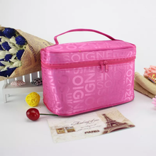 Laden Sie das Bild in den Galerie-Viewer, Quadratische Kosmetiktasche mit großem Fassungsvermögen