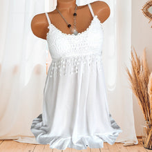 Laden Sie das Bild in den Galerie-Viewer, Damen sexy Spitzenkleid