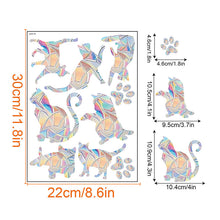 Laden Sie das Bild in den Galerie-Viewer, Bunte Fensteraufkleber