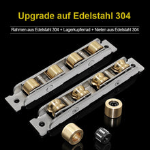 Laden Sie das Bild in den Galerie-Viewer, Riemenscheibe aus Edelstahl und Kupfer(2 Stück)