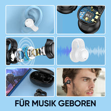 Laden Sie das Bild in den Galerie-Viewer, Knochenleitungskopfhörer mit Ohrclip