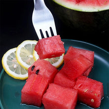 Laden Sie das Bild in den Galerie-Viewer, 2-in-1 Wassermelonenschneider aus Edelstahl