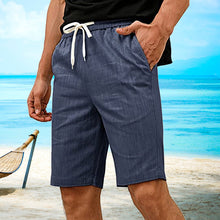 Laden Sie das Bild in den Galerie-Viewer, Einfarbige Sommershorts Für Herren