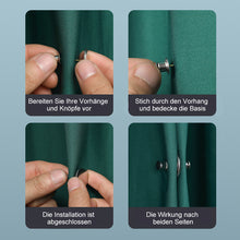 Laden Sie das Bild in den Galerie-Viewer, Metallschnallen für Vorhänge (3 Stück)