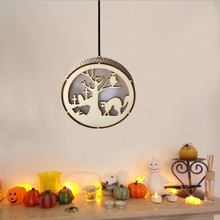 Laden Sie das Bild in den Galerie-Viewer, Halloween Holz LED Dekoration