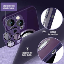 Laden Sie das Bild in den Galerie-Viewer, Magnetische iPhone-Hülle aus mattiertem Glas