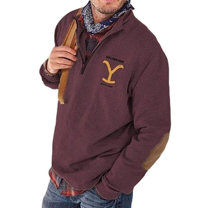 Modisches Lässiges Sweatshirt mit Reißverschluss