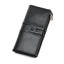 Laden Sie das Bild in den Galerie-Viewer, Multifunktionale Lange Geldbörse aus Leder