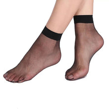 Laden Sie das Bild in den Galerie-Viewer, Damen Transparente Knöchelsocken (10 Paare)