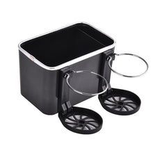 Laden Sie das Bild in den Galerie-Viewer, Multifunktionale Taschentuchbox fürs Auto mit Flaschenhalter