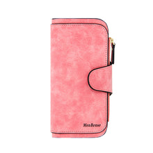 Laden Sie das Bild in den Galerie-Viewer, Damen gefrostete multifunktionale lange Geldbörse mit großem Fassungsvermögen