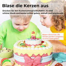 Laden Sie das Bild in den Galerie-Viewer, Kuchen Plastilin Farbiger Ton Handgemachtes Spielzeug