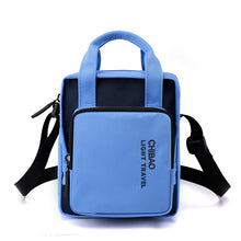 Laden Sie das Bild in den Galerie-Viewer, Lässige Umhängetasche Aus Nylon In Kontrastfarbe