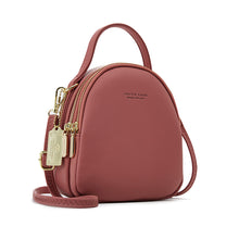 Laden Sie das Bild in den Galerie-Viewer, Damen leichte Umhängetasche mit mehreren Fächern