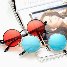 Laden Sie das Bild in den Galerie-Viewer, Retro Niedliche Runde Sonnenbrille