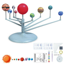 Laden Sie das Bild in den Galerie-Viewer, Kinder Wissenschaft Planetenmodell Set des Sonnensystems